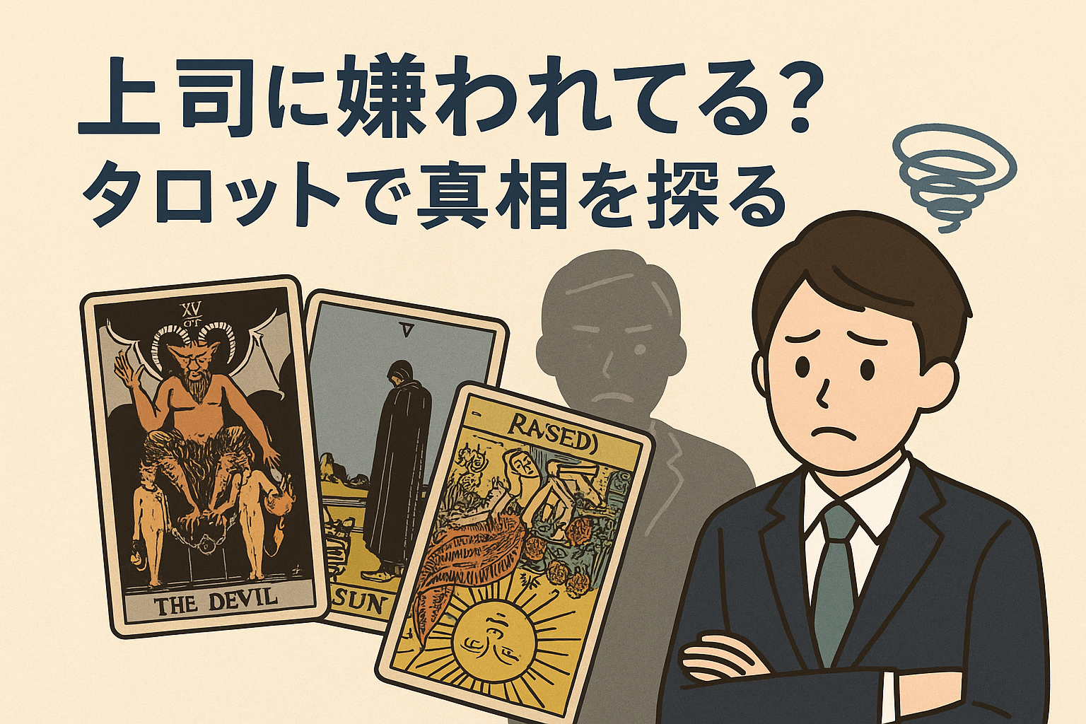 上司に嫌われてる？タロットで真相を探る